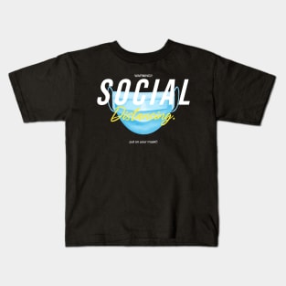 Social distancing Kids T-Shirt